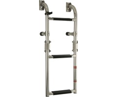 Opvouwbare Zwemtrap Rvs 3 Treden 60x22cm