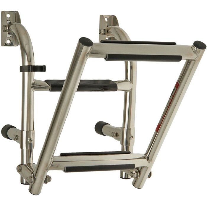 Folding Boat Ladder 3 Steps 60x22cm SS316