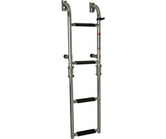 Folding Boat Ladder 4 Steps 88x22cm SS316