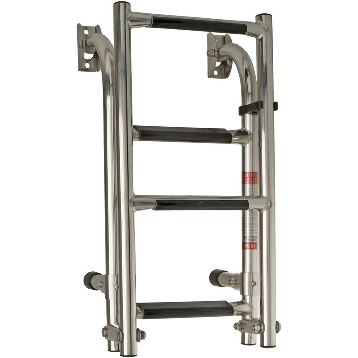 Opvouwbare Zwemtrap Rvs 4 Treden 88x22cm