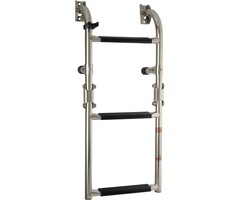 Folding Boat Ladder 3 Steps 60x26cm SS316