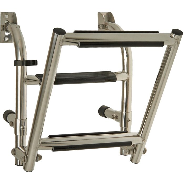 Folding Boat Ladder 3 Steps 60x26cm SS316