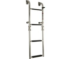 Folding Boat Ladder 4 Steps 88x26cm SS316