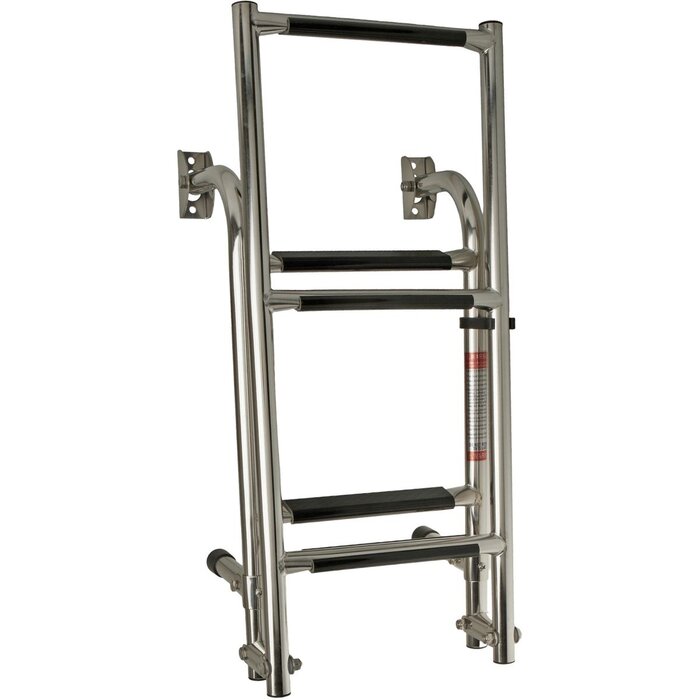 Opvouwbare Zwemtrap Rvs 5 Treden 110x26cm