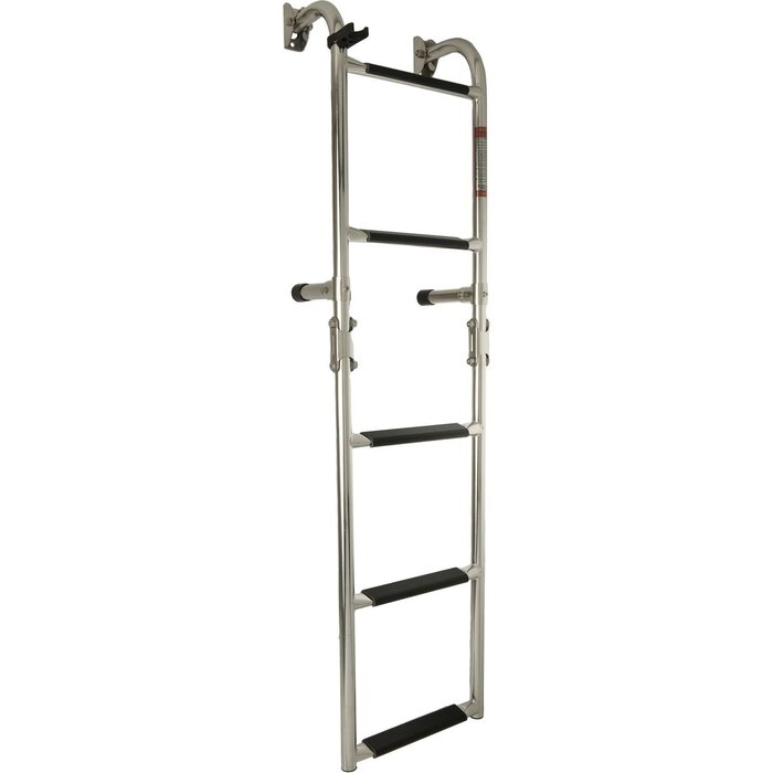 Folding Boat Ladder 5 Steps 110x28cm SS316