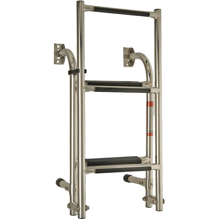 Folding Boat Ladder 5 Steps 110x28cm SS316
