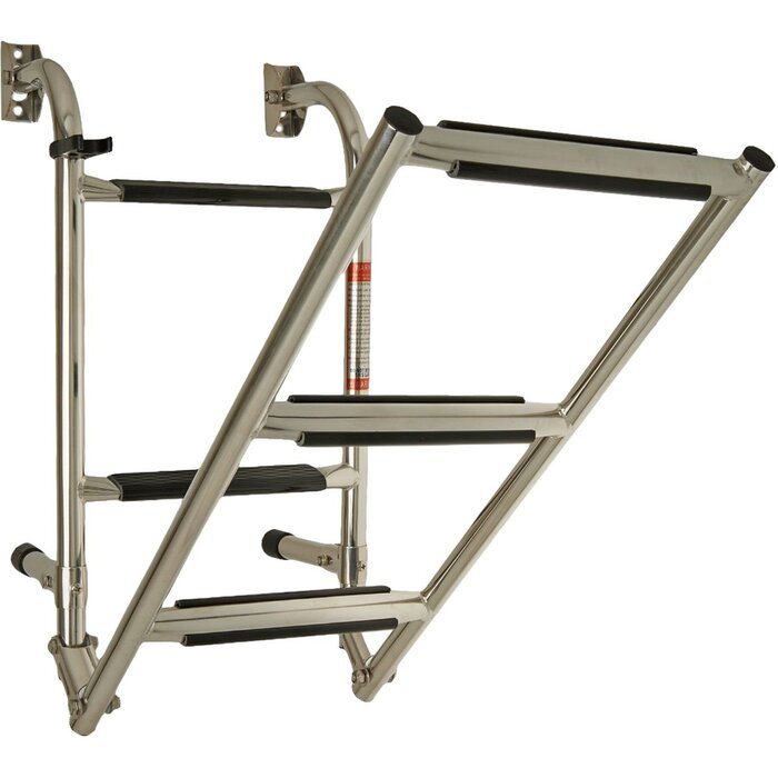 Folding Boat Ladder 5 Steps 110x28cm SS316