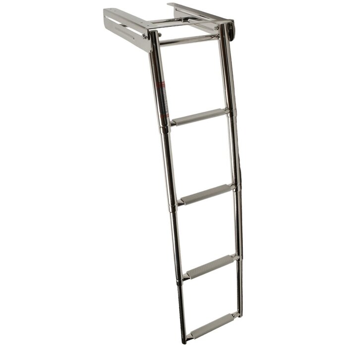 Under Platform Telescopic Boat Ladder 4 Steps SS316