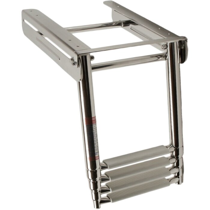 Under Platform Telescopic Boat Ladder 4 Steps SS316