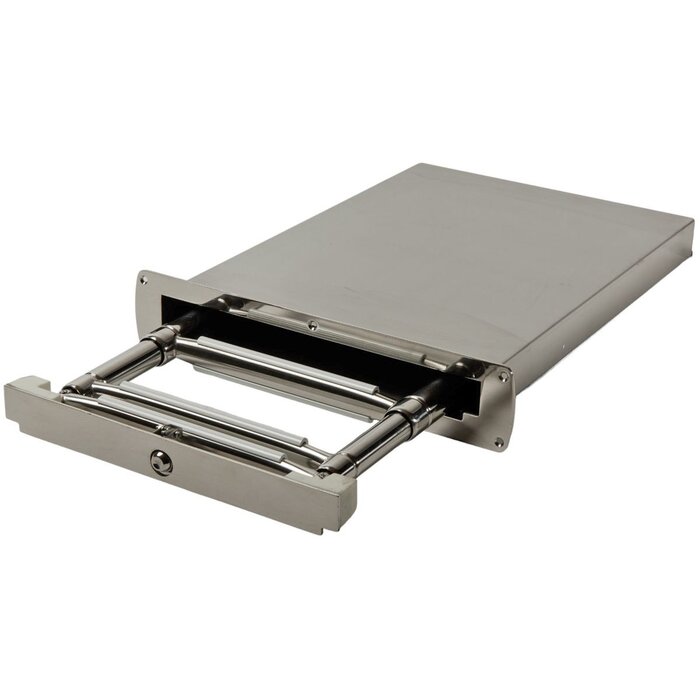 Zwemtrap Rvs 3 Treden Inbouwmodel met Cassette