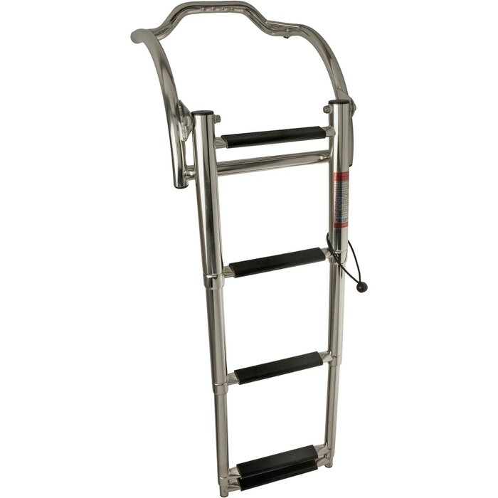 Telescopic Inflatable Boat Ladder 5 Steps SS316