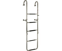 Folding Boat Ladder 5 Steps 140x35 SS316