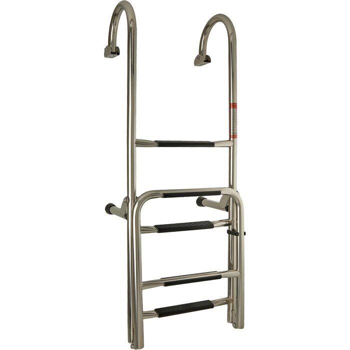 Opvouwbare Zwemtrap Rvs 5 Treden 140x35cm