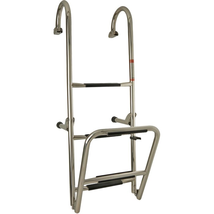 Opvouwbare Zwemtrap Rvs 5 Treden 140x35cm