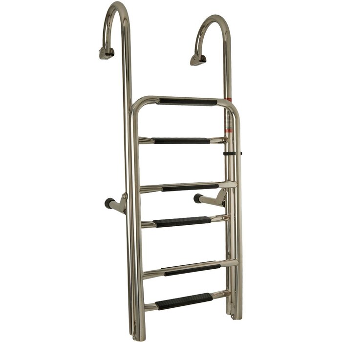 Folding Boat Ladder 6 Steps 165x35 SS316