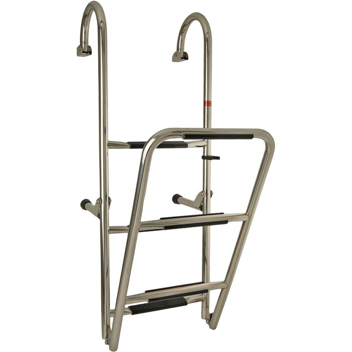 Folding Boat Ladder 6 Steps 165x35 SS316