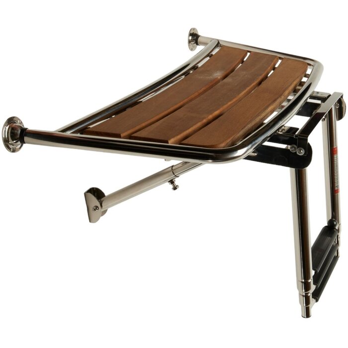 Zwemtrap Boot 3 Treden met Plateau 84x41cm