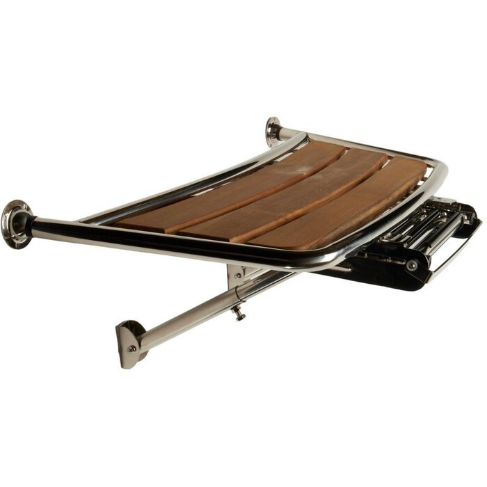 Telescopic Boat Ladder 3 Steps SS316 with Platform 84x41cm