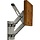 Kicker Motor Bracket Up to 30kg Aluminium with Wooden Pad