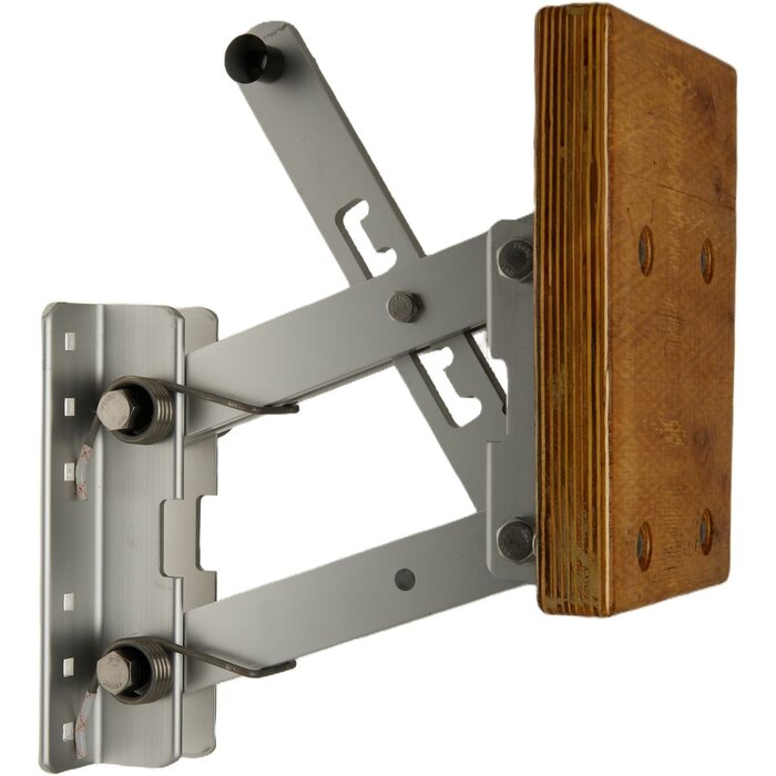Buitenboordmotorstoel Tot 30kg Aluminium met Houten Plaat