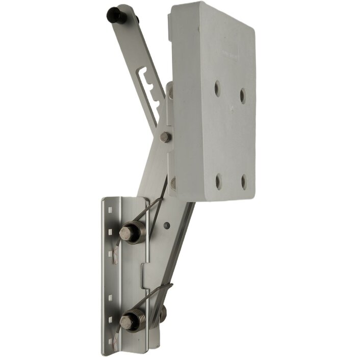 Kicker Motor Bracket Up to 30kg Aluminium with Plastic Pad Black