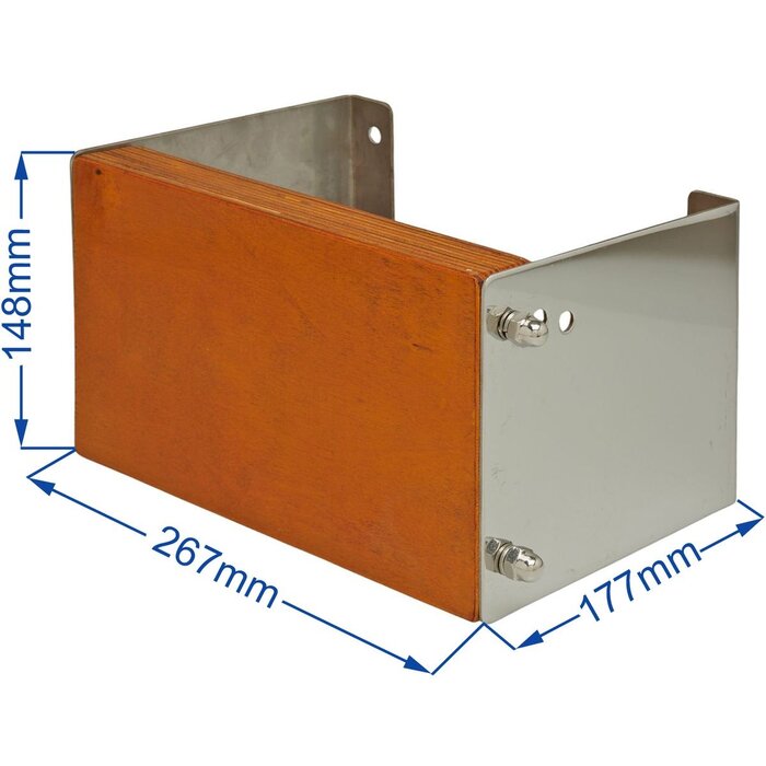 Outboard Motor Bracket Up to 10HP 70-110 Degree Transom-Mount