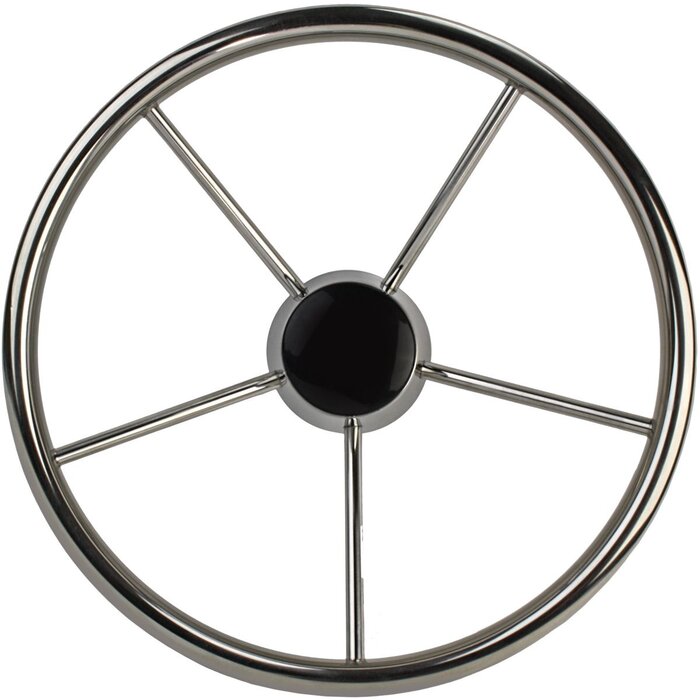Stainless Steel Boat Steering Wheel 340mm
