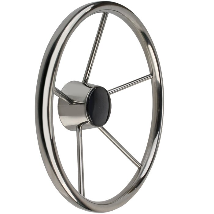 Stainless Steel Boat Steering Wheel 340mm