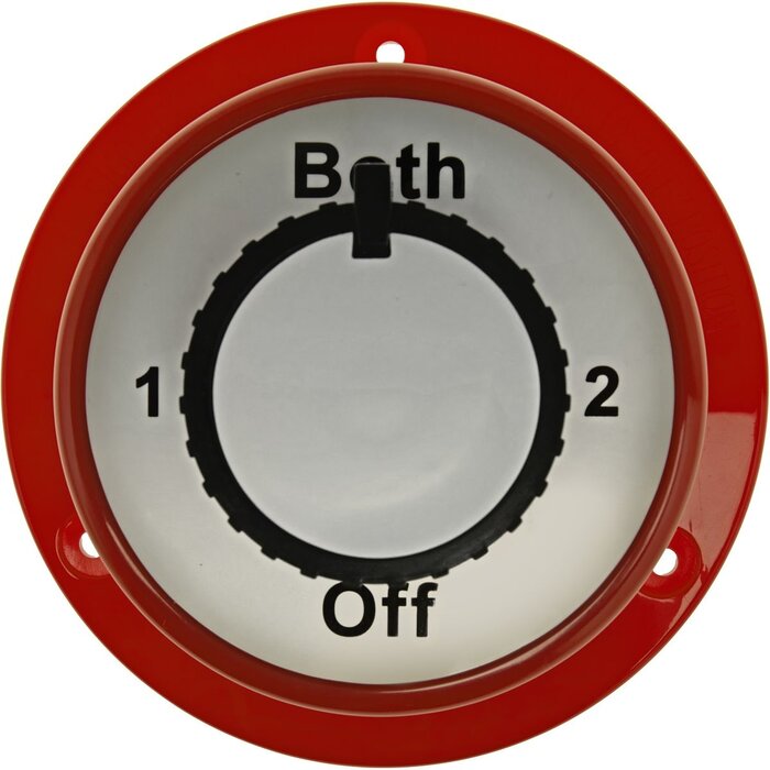 Accuschakelaar 150 Ampere 4 Standen 140mm