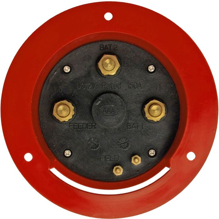 Boat Battery Switch 150 Ampere 4 Positions 140mm