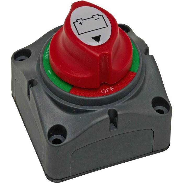 Boat Battery Switch 275A 4 Positions 68x68x75mm