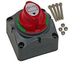 Boat Battery Switch 275A 4 Positions 68x68x75mm