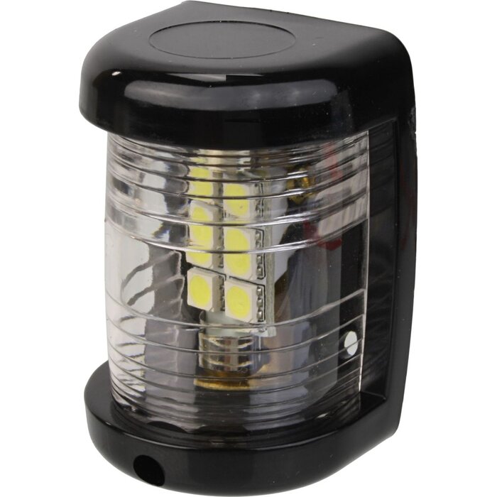 White LED Navigation Light 59x42mm 225 Degree Up To 12m Black