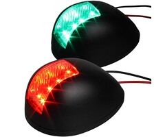 Boordlicht LED Set 80mm Tot 12m Zwart