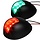Port & Starboard LED Navigation Lights 80mm Up To 12m Black