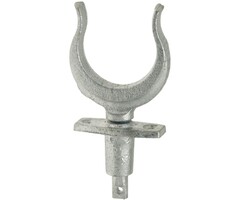 Rowlock 58mm with Rowlock Holder 13mm Set Galvanized