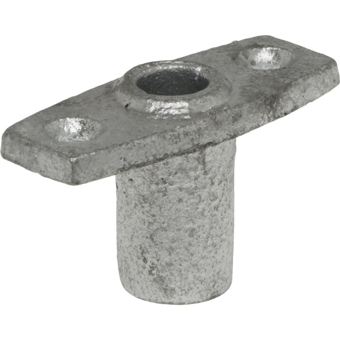 Rowlock 58mm with Rowlock Holder 13mm Set Galvanized