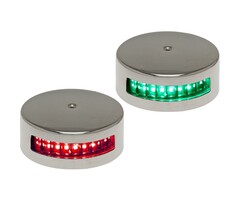 Boordlicht LED Set 76mm Tot 20m Rvs