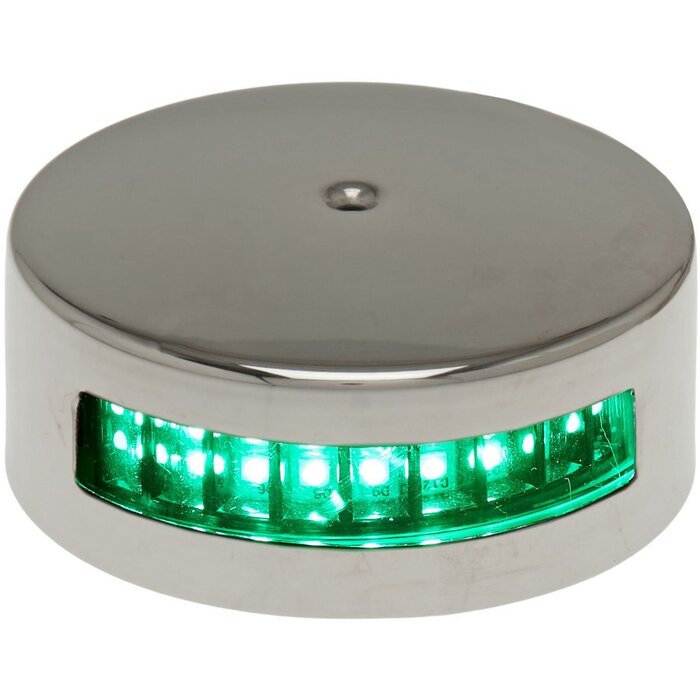 Boordlicht LED Set 76mm Tot 20m Rvs