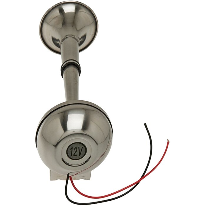 Rvs Scheepshoorn 12V 115dB 380Hz 40cm