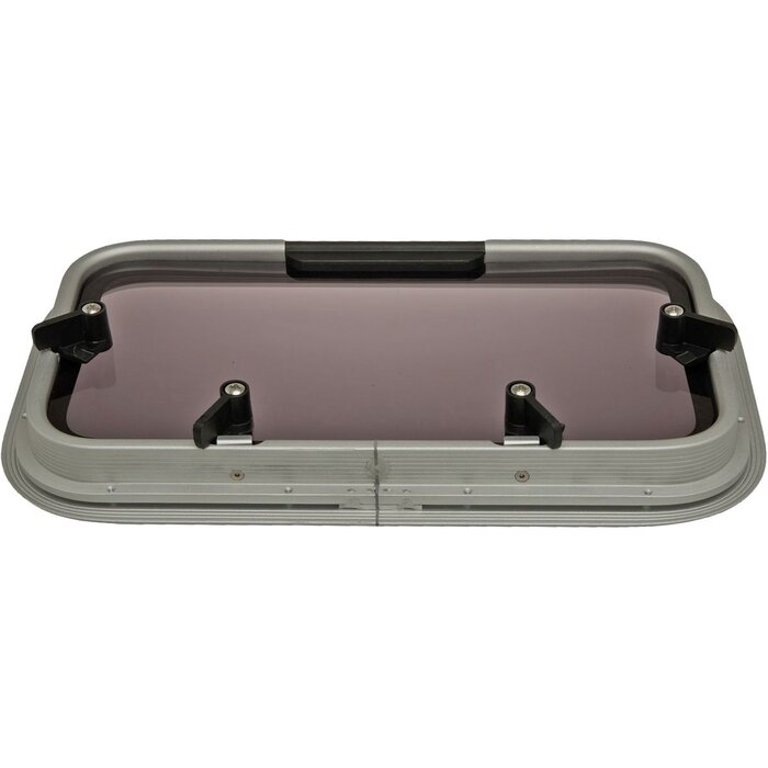 Porthole Rectangular 429x244mm Aluminium