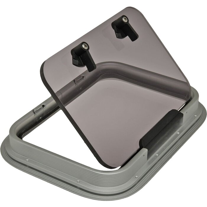 Porthole Rectangular 327 x 232mm Aluminium