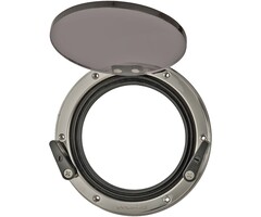 Patrijspoort Rvs Rond 210mm