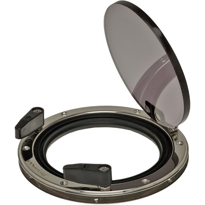 Patrijspoort Rvs Rond 210mm