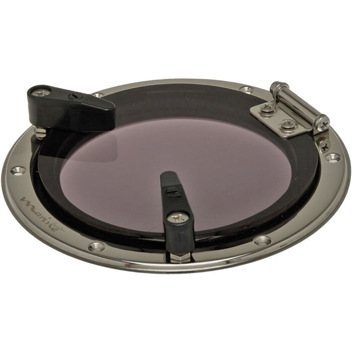 Patrijspoort Rvs Rond 210mm