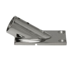 Rectangle Base 30 Degree for 25mm Boat Rail SS316