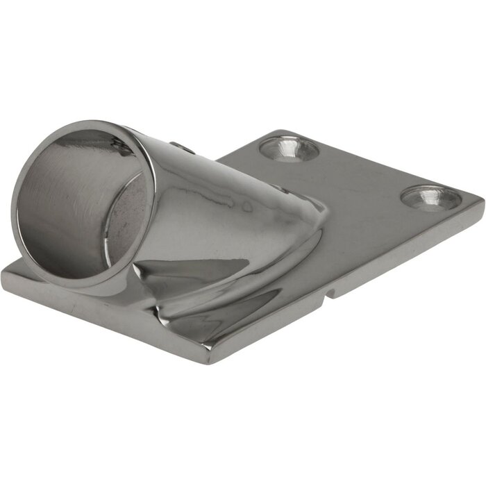 Rectangle Base 30 Degree for 25mm Boat Rail SS316