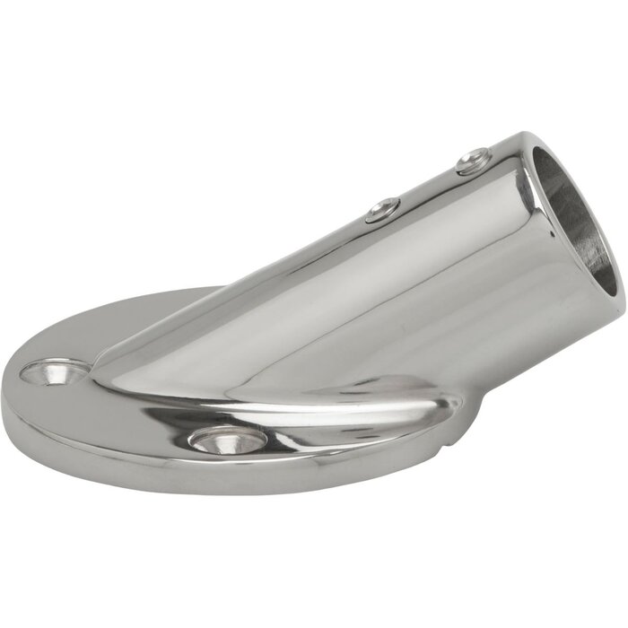 Round Base 30 Degree for 25mm Boat Rail SS316