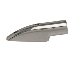 Boat Rail End Fitting 22mm 90 Degree 39mm Height SS316