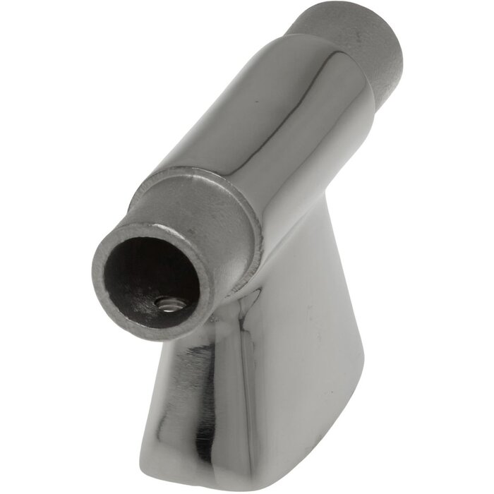 Boat Rail Center Fitting 25mm 90 Degree 61mm Height SS316